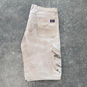 Dickies carpenter cream jean shorts